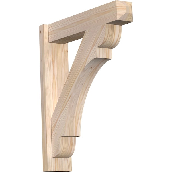Ekena Millwork Olympic Smooth Craftsman Outlooker, Douglas Fir, 5 1/2"W x 24"D x 28"H OUT06X24X28OLY04SDF - main